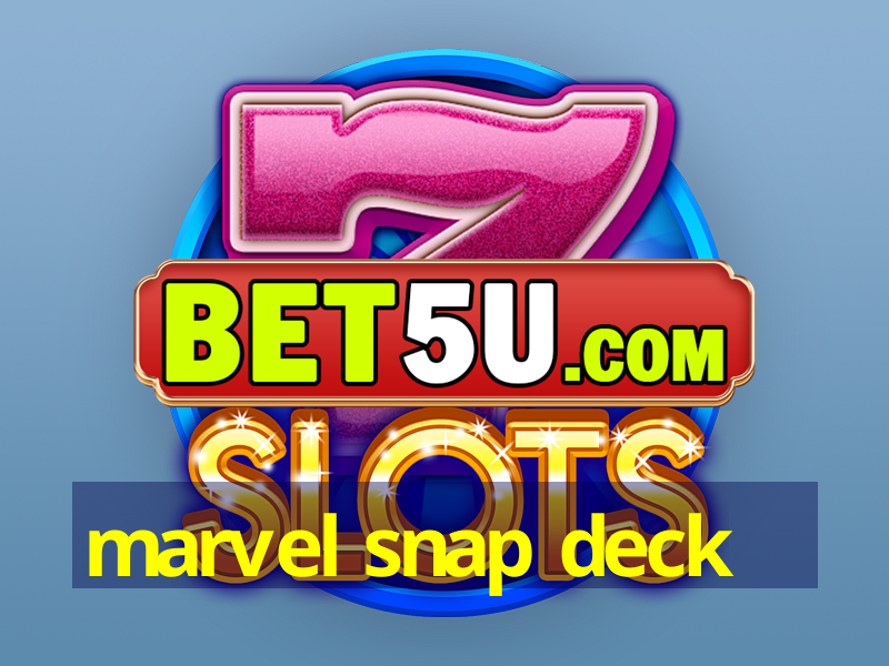 marvel snap deck